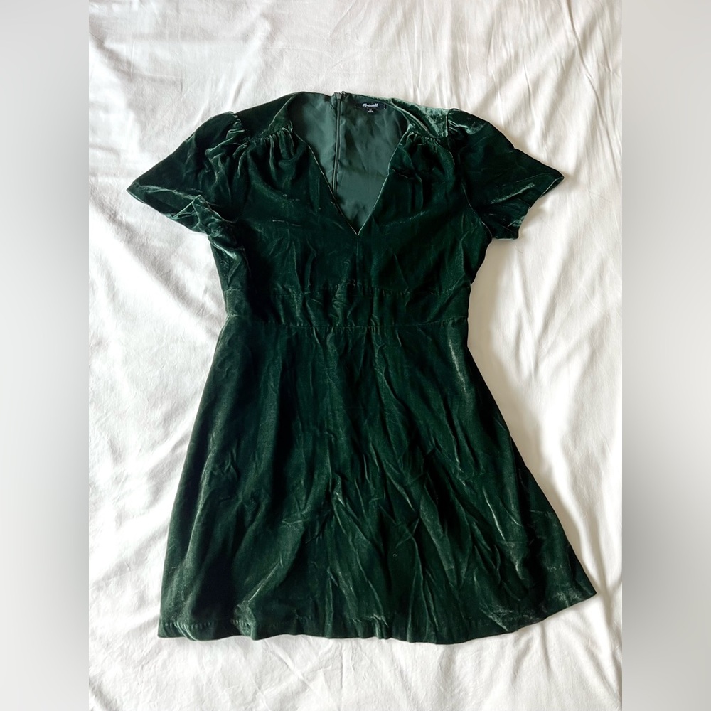 Madewell Velvet Dress